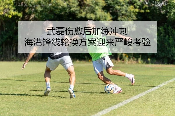 武磊伤愈后加练冲刺 海港锋线轮换方案迎来严峻考验
